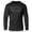 Black on Black, variant on GYMISH HARDCORE TRAINING Lightweight Long Sleeve Hooded T-Shirt for Men – Athletic Gym Hoodie, Workout Shirt for Bodybuilding & Fitness
