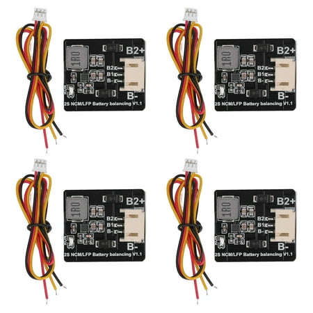 

4 Set Lithium Battery Active Balancer 2 String 1.2A Inductive Battery Energy Transfer Board for Circuit Maintenance