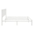 thumbnail image 2 of Lexicon Sanibel Metal Frame Queen Metal Platform Bed in White, 2 of 8