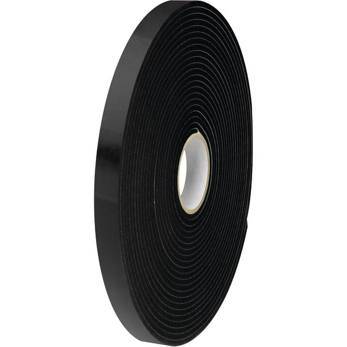 Tape Logic® Double-Sided Foam Tape, 0.75" x 36 Yd., Black, Case Of 2