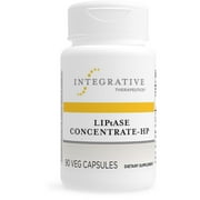 Integrative Therapeutics Lipase Concentrate-HP - Enzyme Supplement for Men and Women that Aids in the Digestion of Fats* - Keto and Paleo Friendly* - 90 Vegan Capsules