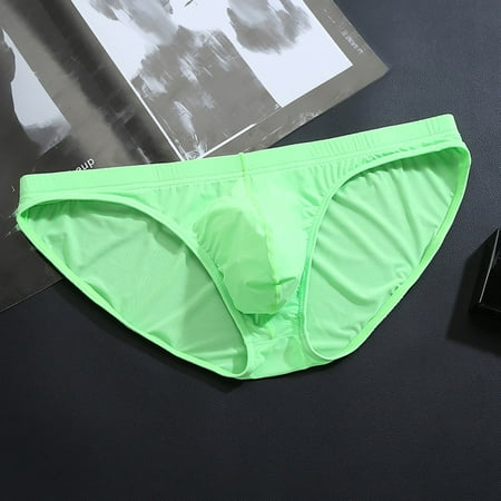 

Men Briefs Seamless Sexy Men S U Convex Pouch Underwear Low-Waist Panties