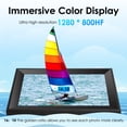 thumbnail image 7 of 10.1-inch Uhale Digital Frame for Photo, White Suitable for Elderly, Girls, and Women, for Watching Videos and Tutorials While Cooking in the Kitchen, 7 of 7
