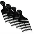 thumbnail image 1 of Peine para púas de cabello Vakly, levantamiento afro de dientes anchos, paquete de 4 peines, 5,25 pulgadas, para peinar el cabello, levantar, desenredar, agregar volumen para pelucas y barbas de cabel, 1 of 5