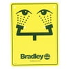 Bradley Safety Eyewash Sign 114-051
