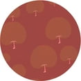 thumbnail image 1 of Ahgly Company Indoor Square Patterned Love Red Area Rugs, 3' Square, 1 of 1
