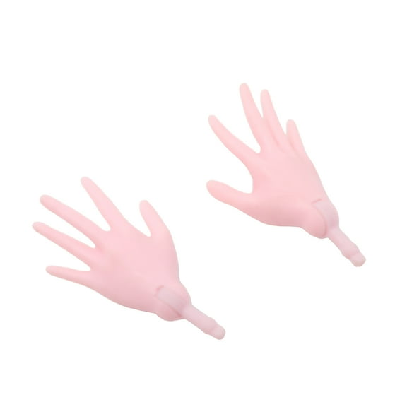 Replacement Parts for Collectible Monster High or Ever After High Dolls 5893 - Set of Replacement Hands - Left and Right - Medium Pink