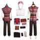 thumbnail image 2 of Disfraz de Cosplay de TV Piece Buggy, sombrero de pirata de fantasía, abrigo, pantalones, traje de Carnaval de Halloween para hombres adultos, juego de rol masculino, 2 of 5