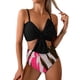 thumbnail image 5 of MKLEKYY Trajes De Baño Mujer Dos Piezas Women'S High Waisted Bikini Sets Two Piece Swimsuit Bathing Suit Swimwear, 5 of 6