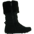 thumbnail image 2 of Diamond New Girls Slouch Comf Tall Midcalf Suede Winter Boots Shoes, 2 of 4