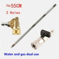 thumbnail image 1 of Bgsha Pressure Washer Extension Wand Quick Connect Power Washer Lance for Heavy Duty Large Trucks Vehicle Water Tank Gas Radiator Condenser Cleaning Tool, 1 of 6