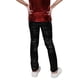 thumbnail image 4 of Odeerbi 3-16 Años Niños Niñas Pantalones de Cuero Metálico Brillante Sparkly Pantalones de Danza Workout Athletic Deportes Pantalones Largos, 4 of 5