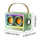 thumbnail image 3 of Efecto de sonido estéreo de 360 grados Batería de larga duración Iluminación RGB genial Serie compatible con espejo Pantalla transparente Sistema de sonido Bluetooth 5.3 Audio Bluetooth, 3 of 8