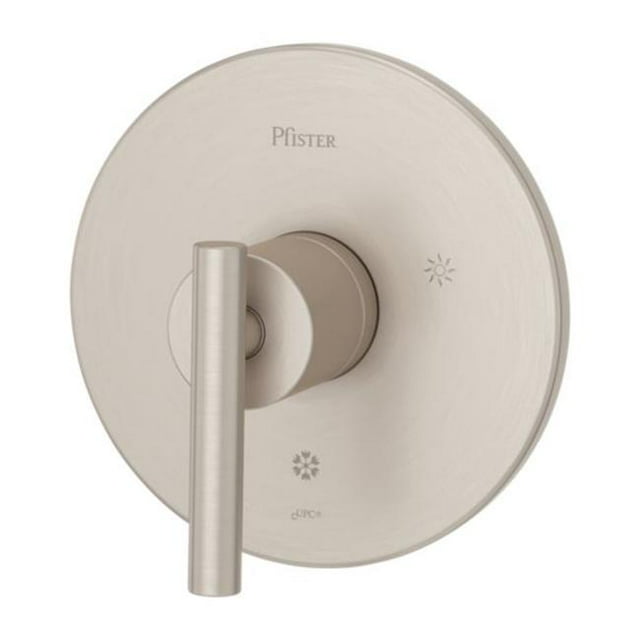 Pfister R89-1NCK Contempra 1-Handle Tub & Shower Valve Only Trim, Brushed Nickel
