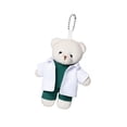 thumbnail image 1 of Oso de peluche de Doctor, juguete profesional con colgante de bolso y blanca, muñeco de peluche para estudiantes, hijos y niñas., 1 of 9
