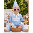 thumbnail image 6 of BemeyourBBs Toddler Baby Boy Mama's Boy Outfit Cute Infant Baby Boys Spring Falll Winter Clothes Clollar Button Long Sleeve Daddy's Buddy Letter Embroidery Sweatshirt Top Pocket Jogger  Pants Set, 6 of 8