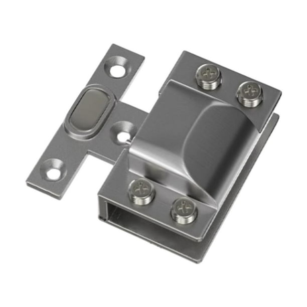 Cerradura de puerta de vidrio Cerradura de puerta de vidrio sin marco Cerradura de puerta corrediza de acero inoxidable Cerradura de pestillo de piso