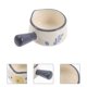 thumbnail image 4 of Mini Ceramic Saucepan Ceramic Milk Pot Household Milk Pan Soy Sauce Container Ceramic Sauce Pan, 4 of 4