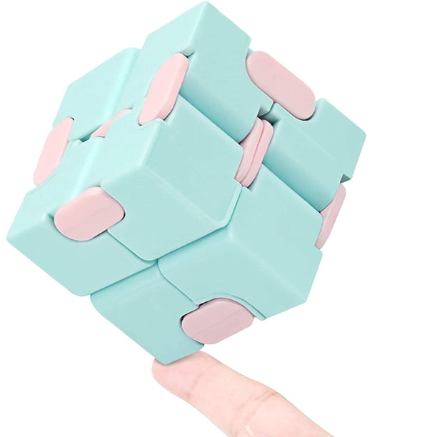Vogacara Cubo portátil de plástico de juguete de alivio sensorial de juguete para niños adultos Juguetes Azul Vogacara FN000530-01