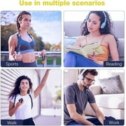 MP3 Player,Bluetooth Music Player with 32GB Memory Card,Earphone,Build-in Speaker/Photo/Video Play/FM Radio/Voice Recorder,BT5.4 Portable Music Player Supports up to 128GB for Kids,Running,Walking