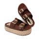 thumbnail image 2 of Sandalia De Plataforma Vida Leve Para Mujer Color Tan Talla 22 Vida Leve PIA-01-TAN, 2 of 5