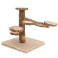 thumbnail image 3 of Hamster Climbing Toy, Stable Durable Manual Installation Hamster Platform Toy  For Hamsters Guinea Pigs, Dwarf, Syrian, Gerbil, 3 of 8