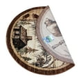 thumbnail image 6 of BizChair Cabin Round Area Rug Design Lodge 362 - (5 Feet 5 Inch X 5 Feet 5 Inch) Round, 6 of 7