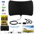 thumbnail image 2 of 1800Miles HDTV Antena de TV digital Antena de TV digital interior Amplificador incorporado para canales locales 4K HD 1080P Muyoka Hogar, 2 of 6