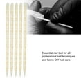 thumbnail image 5 of 100 Pcs Nail Care Cuticle Pusher, Nail Care Sticks for Cuticle Pusher Rubber Cleaning Pen Dead Skin Cleaner Peeling Peeling Nail Art Manicure Tool(yellow), 5 of 5
