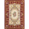 thumbnail image 2 of Unique Loom Outdoor Traditional Collection Area Rug - Palazzo (5' 1" x 8' Rectangle Burgundy Red and Ivory/Gold), 2 of 9