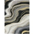 thumbnail image 2 of Nourison Prismatic Abstract Charcoal Grey 3'9" x 5'9" Area Rug, (4x6), 2 of 8
