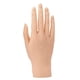 thumbnail image 1 of Mano de entrenamiento de arte de uñas, mano de silicona de curva flexible, herramienta de práctica de manicura Un derecho jinwen manos de práctica de uñas, 1 of 8