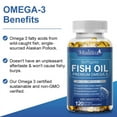 thumbnail image 6 of (3 Pack)Fish Oil Omega 3 Supplements - Supports Heart Health, 1000 Mg Fish Oil, Omega-3, EPA&DHA,120 Softgels, 6 of 8