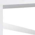 thumbnail image 4 of HomeRoots 555123 47 in. White Wood Block Console Table, 4 of 5