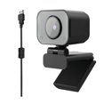 thumbnail image 1 of NOVAKA C&aacute;mara Web 4K, Micr&oacute;fono Integrado con Cancelaci&oacute;n de Ruido, Sensor CMOS, Enfoque Autom&aacute;tico R&aacute;pido, USB Plug&Play, para Streaming, Cl, 1 of 8