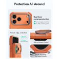 thumbnail image 3 of Funda de teléfono ESR Cyber Series para iPhone 17 Pro Max Orange, 3 of 6