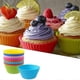 thumbnail image 1 of 12pcs Colorful Silicone Round Cake Muffin Cupcake Mold Maker Pastry Baking Tool, 1 of 5