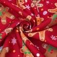 thumbnail image 5 of Christmas Rectangular Tablecloth 60x102 Inch Waterproof Christmas Gingerbread Man Tablecloth Xmas Washable Table Cloth for Winter Holiday Party Picnic Dinner Home Decor, 5 of 6
