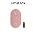 thumbnail image 3 of Logitech Pebble Mouse 2 M350s Sans Fil Bluetooth Légère avec Clics Discrets, 3 of 11