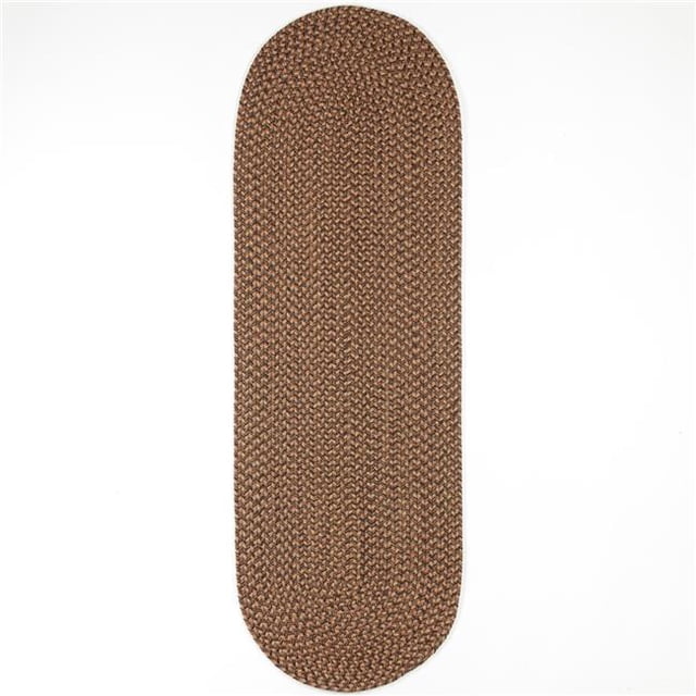 Rhody Rug CD36R024X072 2 x 6 ft. Camden Shades of Brown Runner Rug