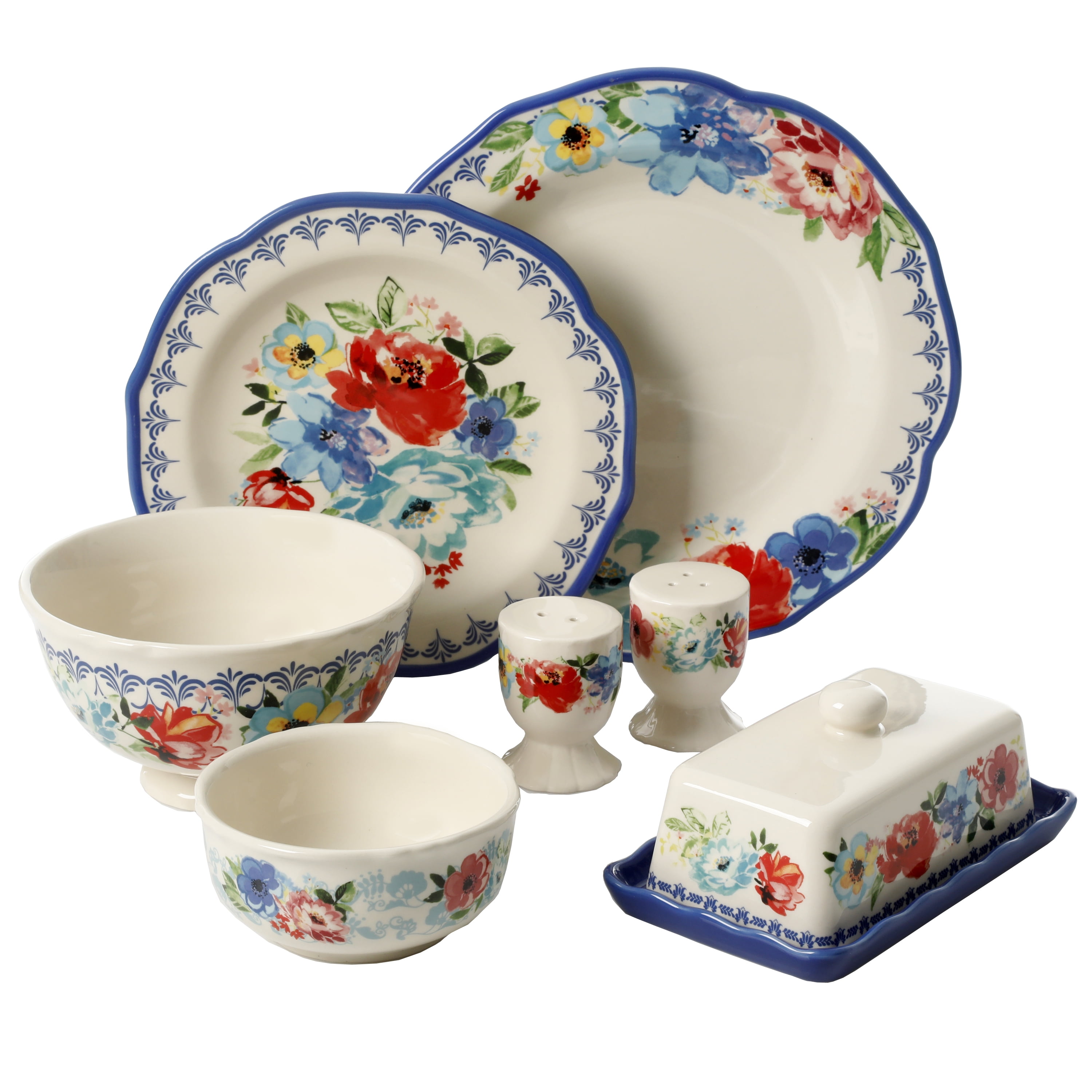 Pioneer woman 20 piece dinnerware set 2025