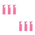 thumbnail image 1 of relayinert Pinces à Racines de Cheveux Rouleaux de Coiffage Moelleux Frange Boucleur Portable Voyage Lavable Plastique Pinces Sans Chaleur 3 Pcs 2Ensemble, 1 of 6