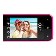 BLU Win JR - 3G smartphone - dual-SIM - RAM 512 MB / 4 GB - microSD slot - LCD display - 4" - 800 x 480 pixels - rear camera 5 MP - front camera 0.3 MP - pink