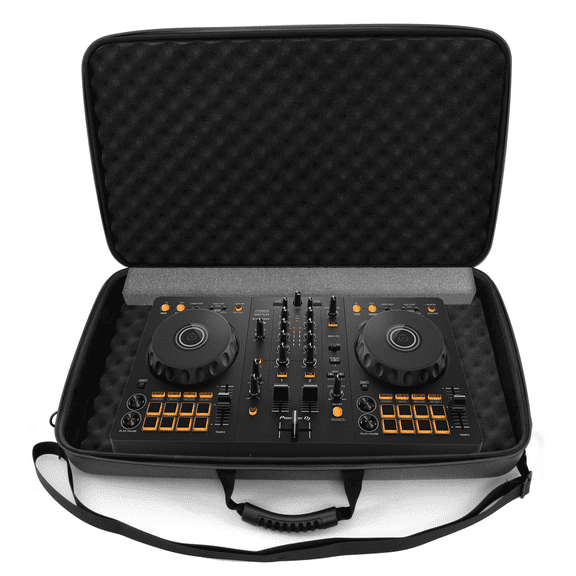 CASEMATIX Mixer Case for Pioneer DJ DDJ-FLX4 DJ Controller - Includes Padded Carry Case Only