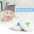 thumbnail image 3 of KEINXS  Portable Case Box With Powder Puff Baby Container Talcum Powder Box Soft Sponge~ M0Y7, 3 of 5