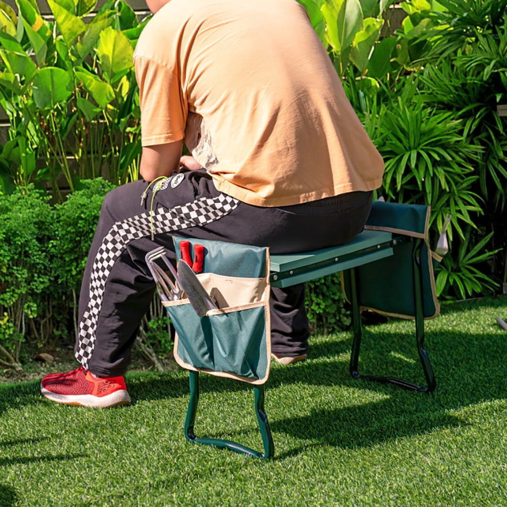 Barara King Folding Garden Kneeler and Seat Bench