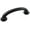 Black Finish, variant on Hickory Hardware Zephyr Collection Pull, 3" C/C - Stainless Steel