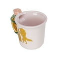 thumbnail image 4 of Zak Designs 15oz Beauty and The Beast Ceramic Sculpted Handle Mug, Belle, 4 of 12