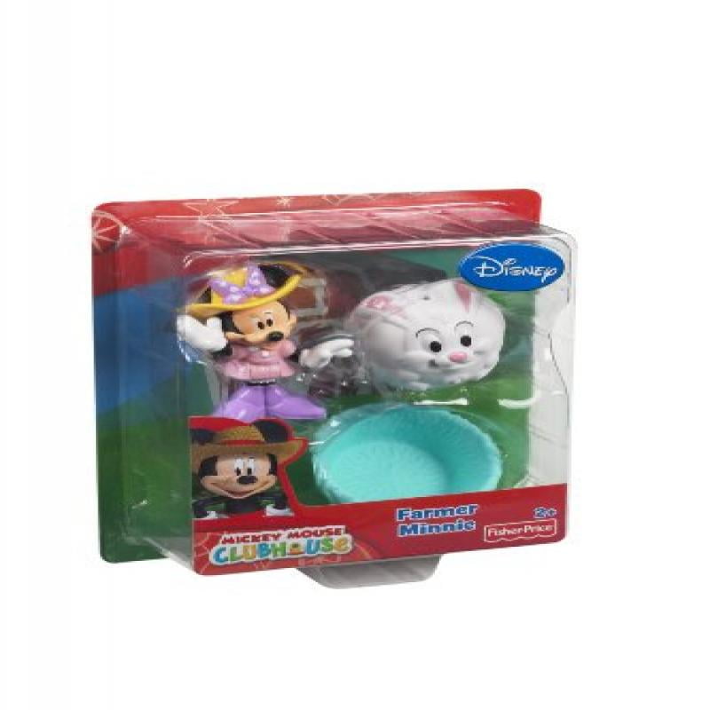 Fisher-Price Disney Mickey Mouse Clubhouse Farmer Minnie Figure Playset - Walmart.com