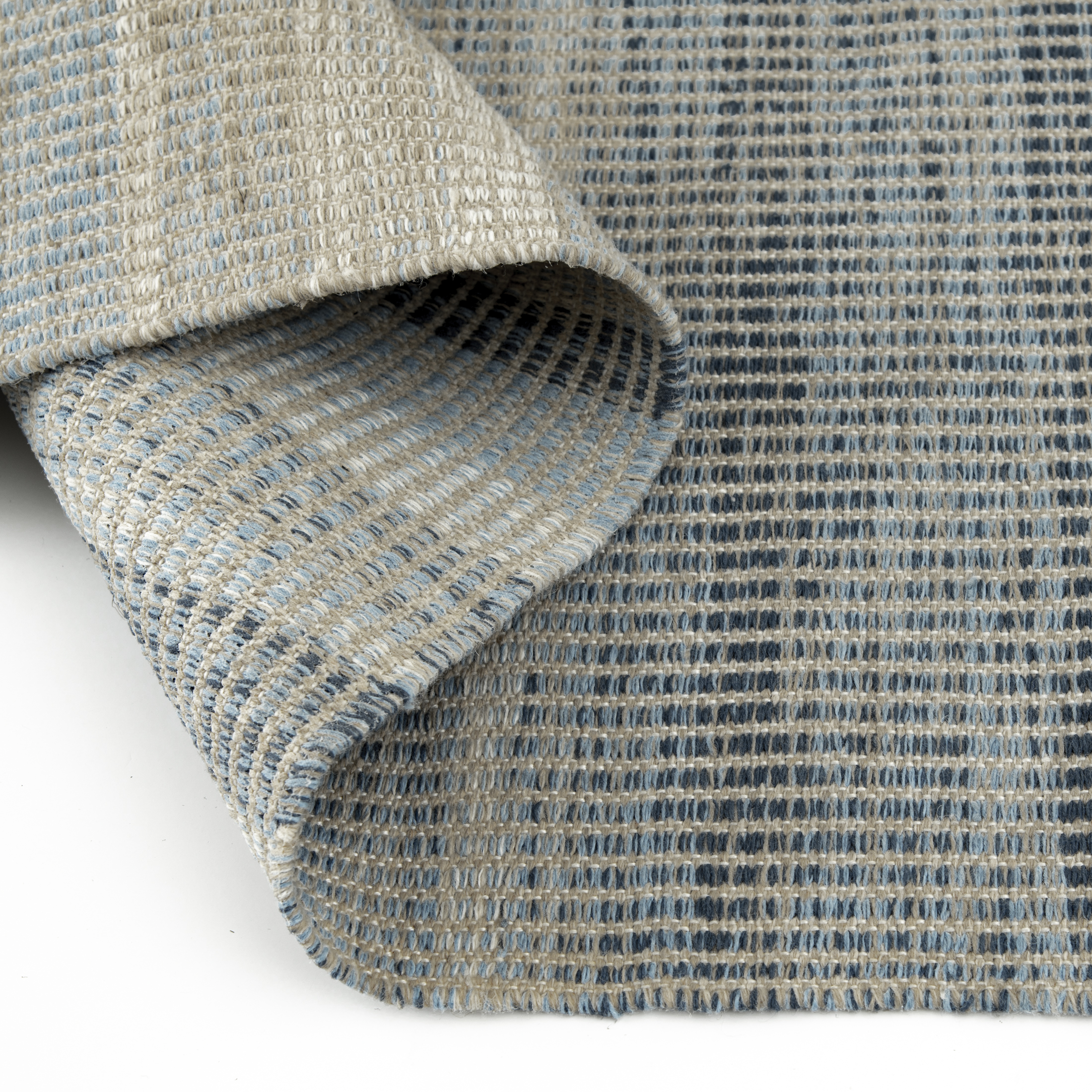 Better Homes & Gardens Blue Striped Lisa Runner Rug, 2'6"x8'